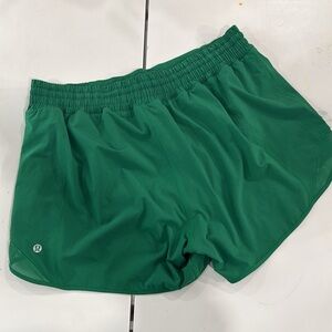 Lululemon Athletica Green Athletic shorts Hotty Hot HR Short
4" *Lined size 12